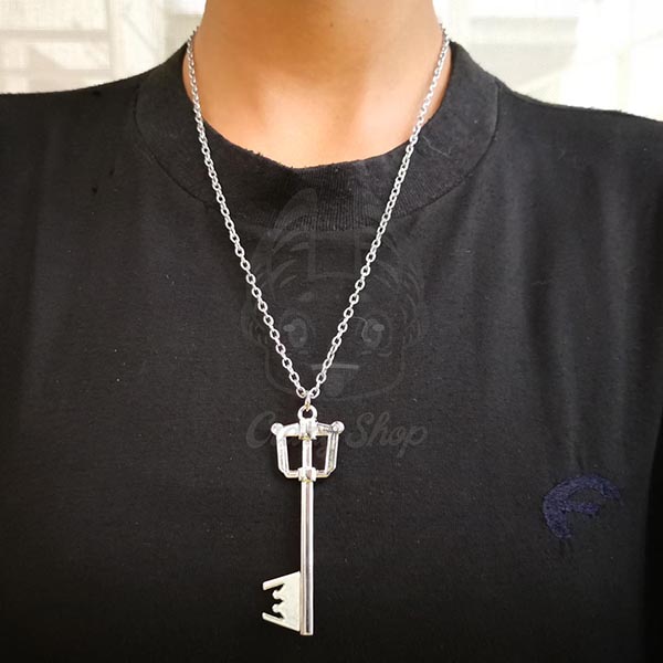 silver necklace